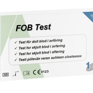 Veri ulosteessa (FOB)