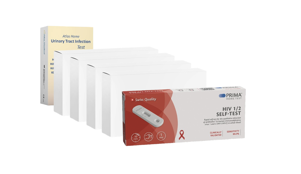 The Total Package - Chlamydia, Gonorrhea, Syphilis, HIV, Herpes Type 2, UTI