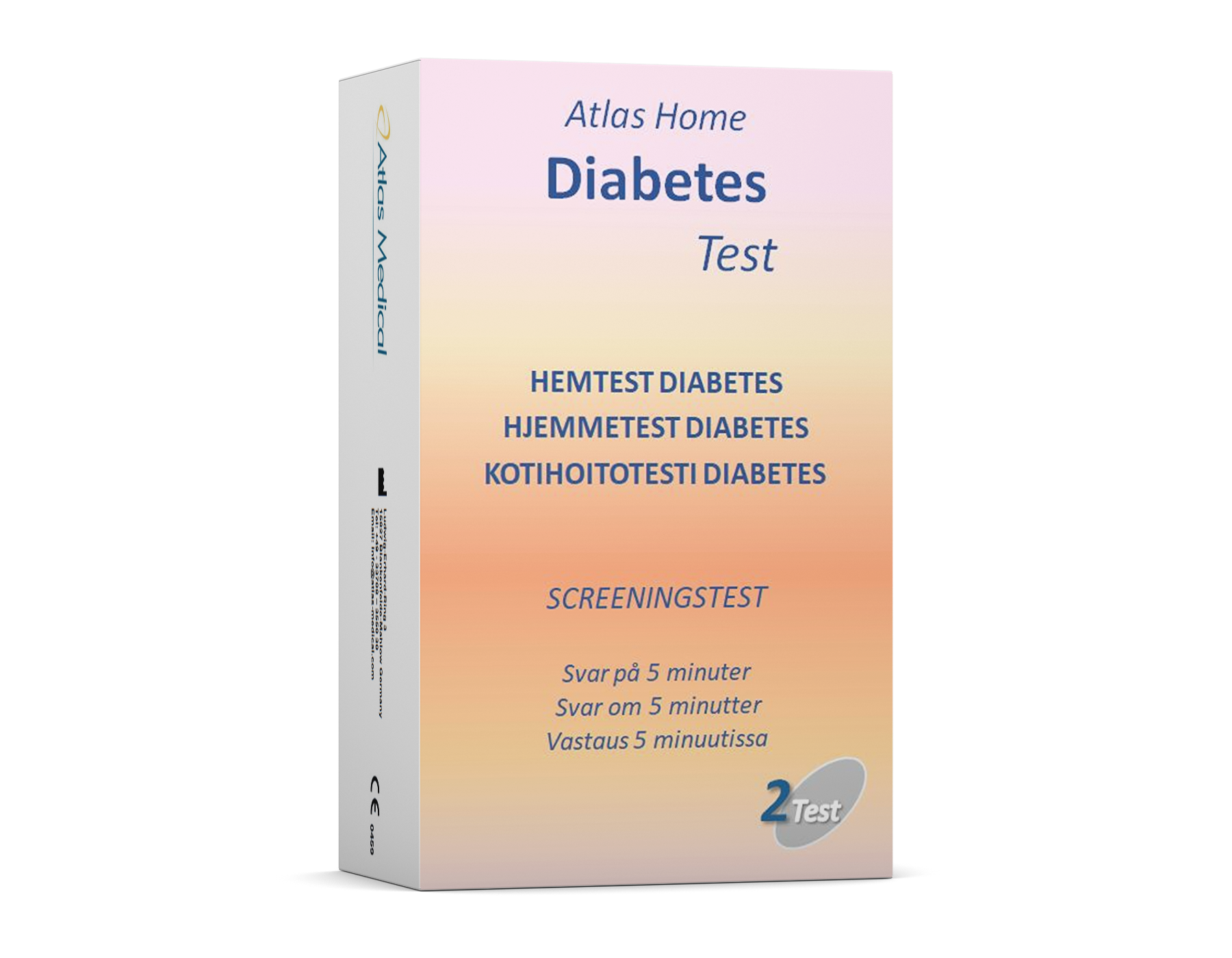 Diabetes Test (2 pcs)