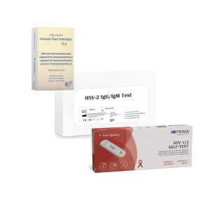 Total package-Chlamydia, Gonorrhea, Syphilis, HIV, Herpes type 2, UTI